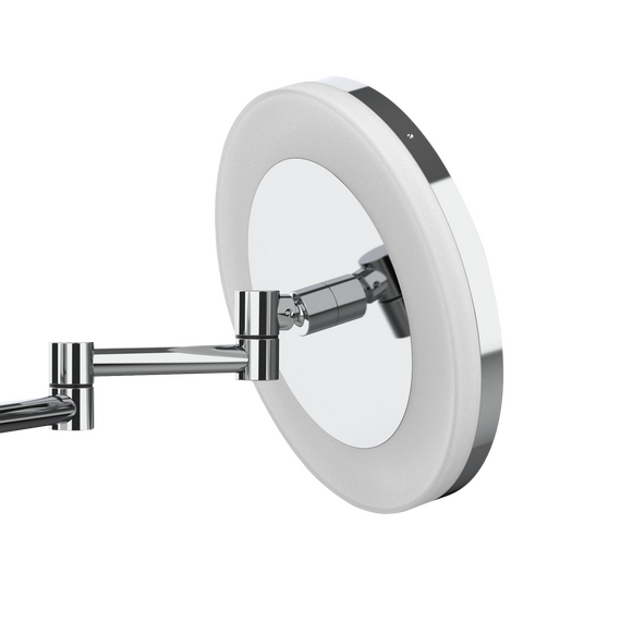 Aliseo LED ME Kosmetikspiegel mit Doppel-Schwenkarm, Variante: Doppel-Schwenkarm, Bild 3