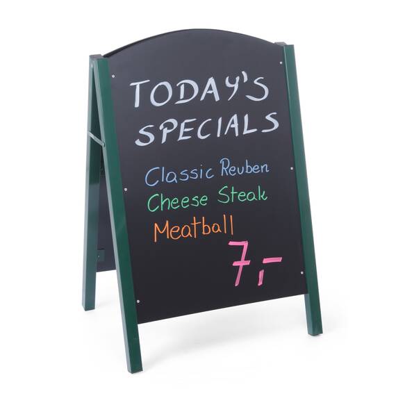 Hendi Kundenstopper Kreidetafel 700x500x(H)1100 mm