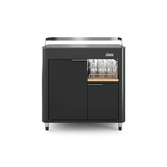 Zumex Juice Kart - Schwarz, Farbe: Schwarz