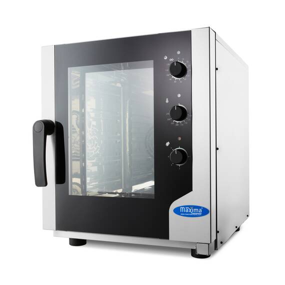 Maxima Kombidämpfer - 5 x 2/3 GN - 50 bis 270°C - 3200 Watt, Ausführung: Manuell