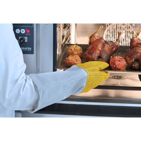 Hendi Ofenhandschuhe, Leder - 2 Stk., Bild 3