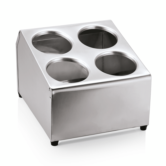 WAS Germany Besteckbehälter Chromnickelstahl 