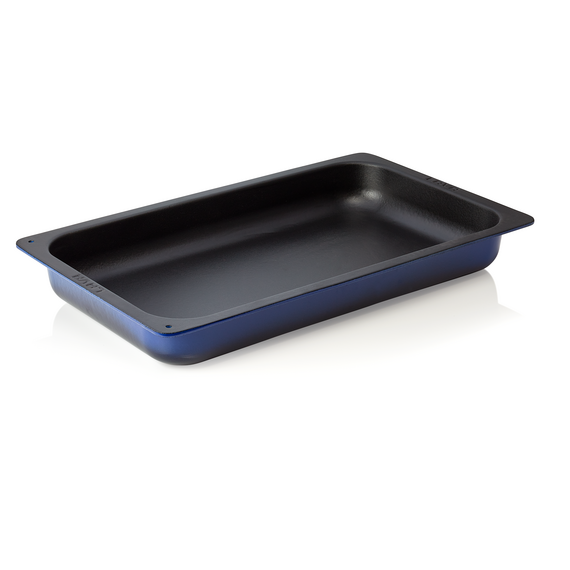 WAS Germany GN Behälter Gusseisen 1/1 blau