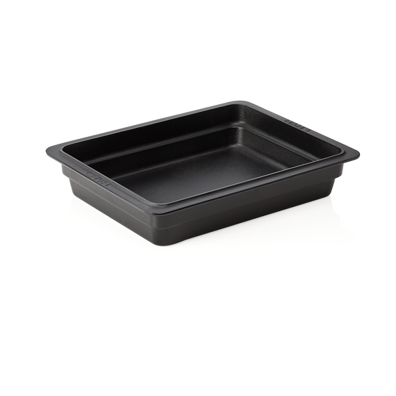 WAS Germany GN Behälter Gusseisen 1/2 schwarz