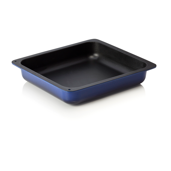 WAS Germany GN Behälter Gusseisen 2/3 blau