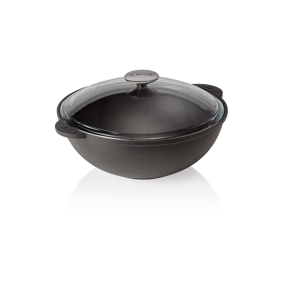 WAS Germany Bräter Gusseisen schwarz