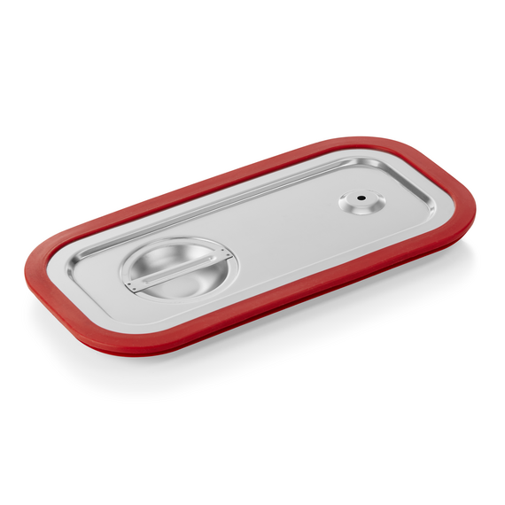 WAS Germany GN Transportdeckel Chromnickelstahl 18/10, Silikon 1/3 