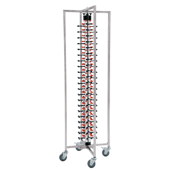 WAS Germany Tellerstapelsystem ABS Kunststoff, Aluminium, Polypropylen, Stahl / Stahlblech / Stahldraht 