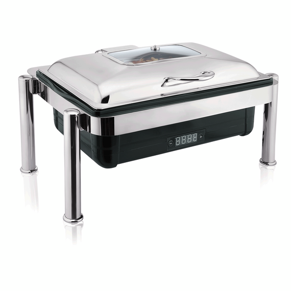 WAS Germany Elektro Chafing Dish Edelstahl, Polypropylen 1/1 