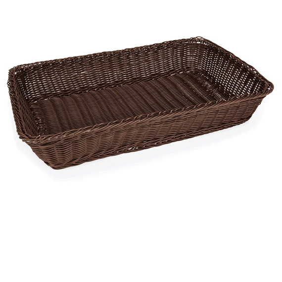 WAS Germany GN Systemkorb Chromnickelstahl, Polypropylen 1/1 holzoptik