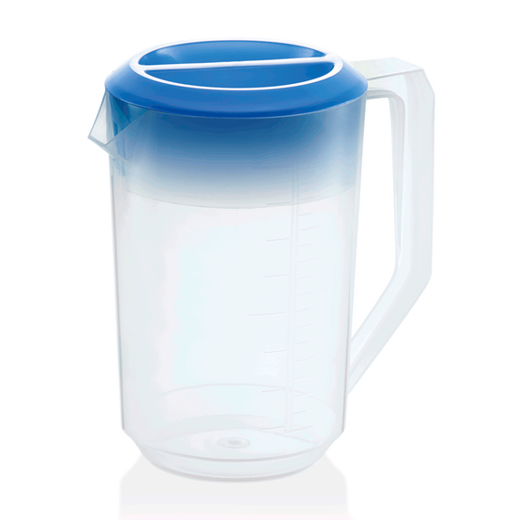 WAS Germany Messbecher Polypropylen blau