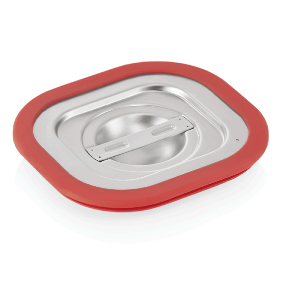 WAS Germany GN Transportdeckel Chromnickelstahl, Silikon 1/6 