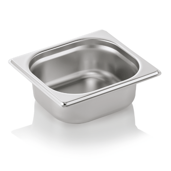 WAS Germany GN Behälter Chromnickelstahl 1/6 