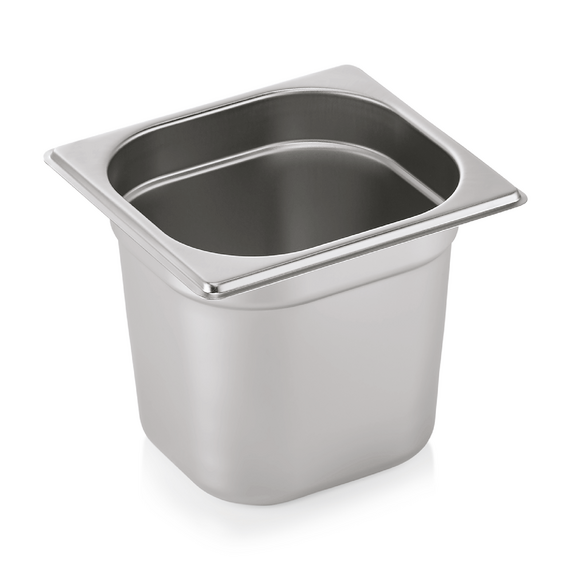 WAS Germany GN Behälter Chromnickelstahl 1/6 