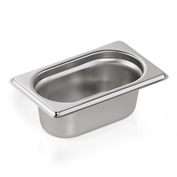 WAS Germany GN Behälter Chromnickelstahl 1/9 