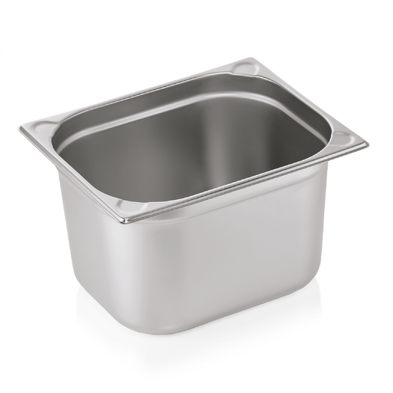 WAS Germany GN Behälter Chromnickelstahl 1/2 