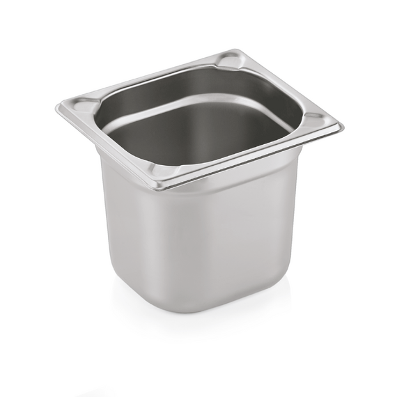 WAS Germany GN Behälter Chromnickelstahl 1/6 