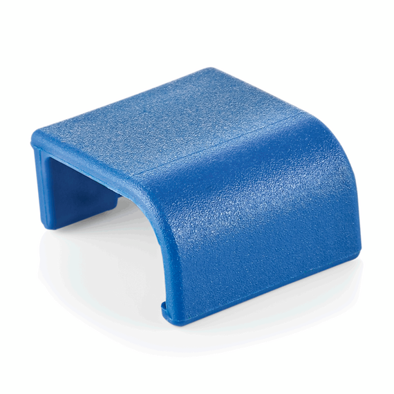 WAS Germany HACCP-Markierungsclips Polypropylen blau