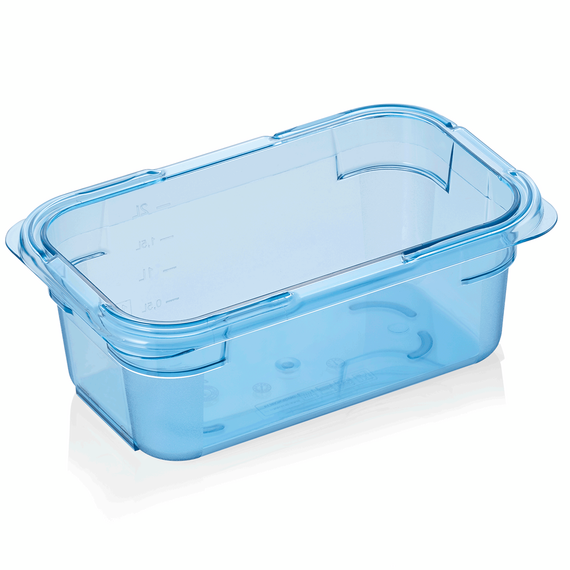 WAS Germany GN Behälter ABS Kunststoff 1/4 