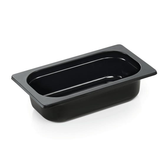 WAS Germany GN Behälter Melamin 1/4 schwarz