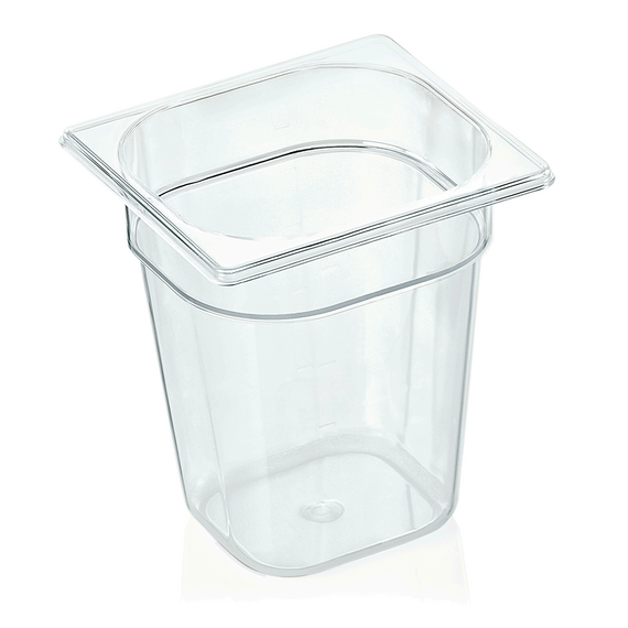 WAS Germany GN Behälter Polycarbonat 1/6 