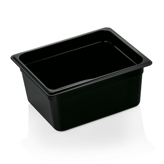 WAS Germany GN Behälter Polycarbonat 1/2 schwarz