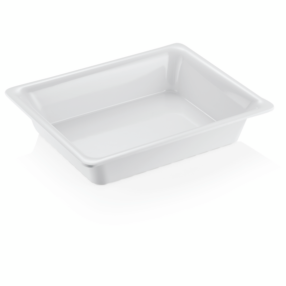 WAS Germany GN Behälter Melamin 1/2 weiß