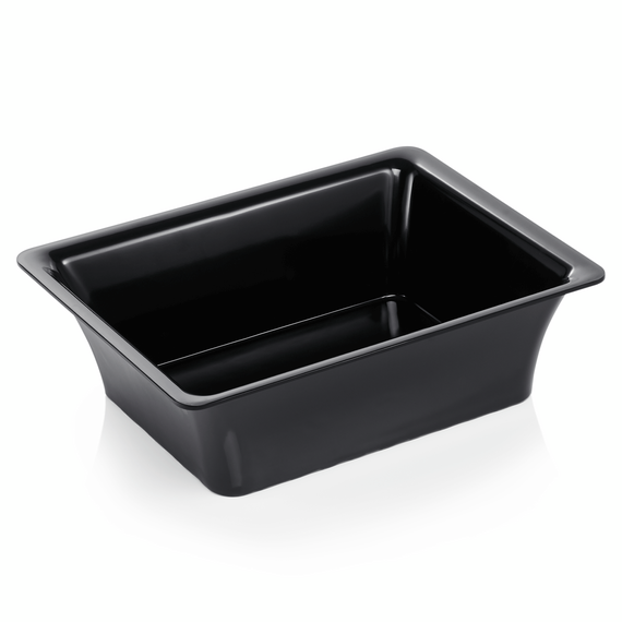 WAS Germany GN Behälter Melamin 1/2 schwarz