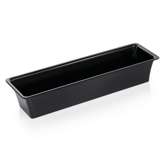 WAS Germany GN Behälter Melamin 2/4 schwarz