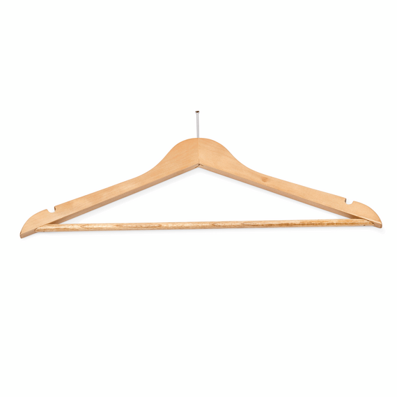 WAS Germany Hotel Kleiderbügel Bambus / Holz / Kork / Vollweide natur