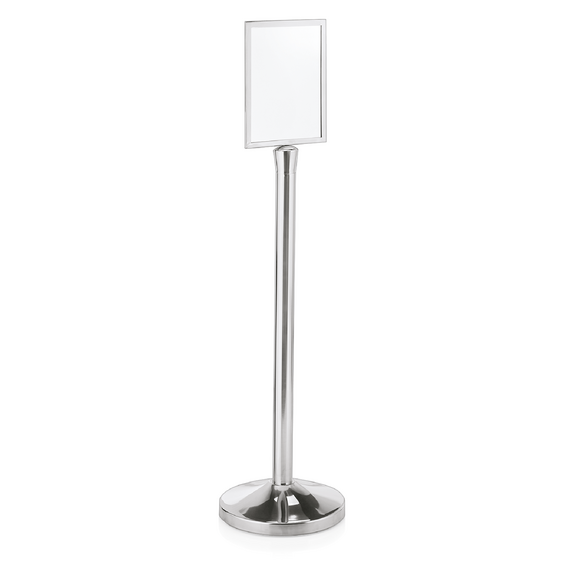 WAS Germany Schilderhalter Edelstahl 