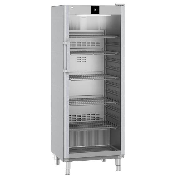 Liebherr FRFCvg 6511 Perfection Kühlschrank mit Umluftkühlung, Türart : Glastür, Farbe: Edelstahl, Modell: FRFCvg 6511
