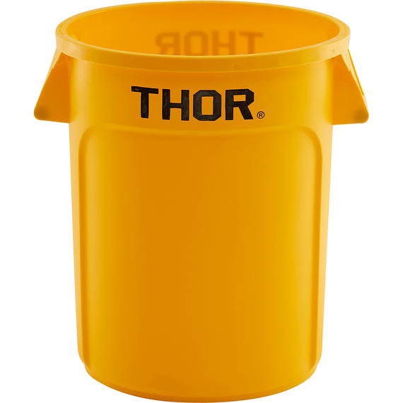 Mülleimer 75 Liter gelb