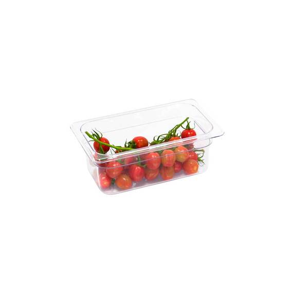 Stalgast Gastronormbehälter, Serie STANDARD, Polycarbonat, GN 1/4 (65 mm)