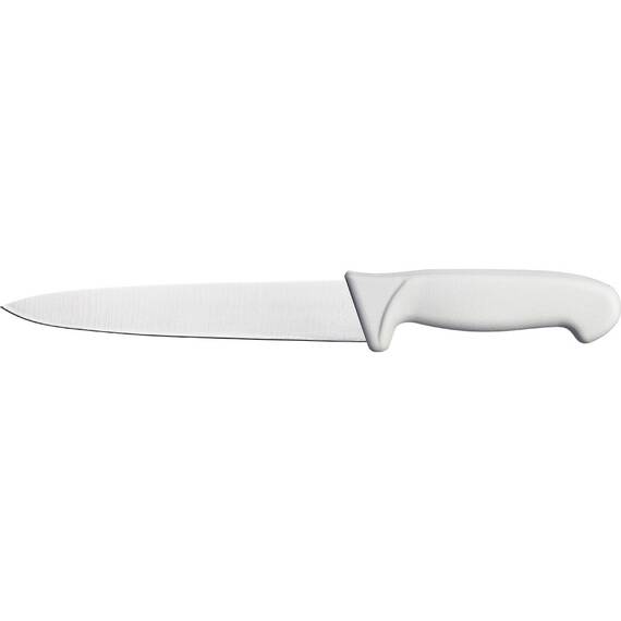 Küchenmesser Premium, HACCP, Griff weiß, Edelstahlklinge 18 cm
