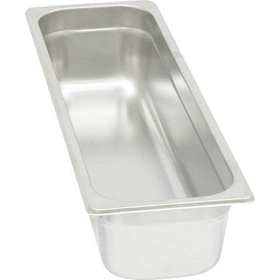 Stalgast Edelstahl Gastronormbehälter Serie STANDARD, GN 2/4 (65mm)