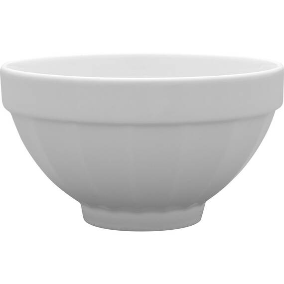 6 Schälchen von Lubiana, Porzellan, weiß, Serie Kaszub/Hel, Ø 140 mm