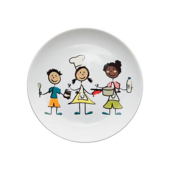 Stalgast Porzellan Kindergeschirr Teller flach Ø 165 mm