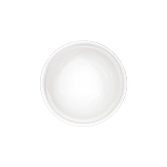 Stalgast 12 kleine Schalen, reinweißes Hotelporzellan, Serie Isabell, Ø 130 mm, 400 ml