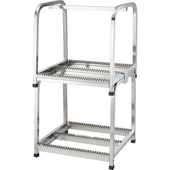 Regal für Gastronormbehälter 2 Ebenen