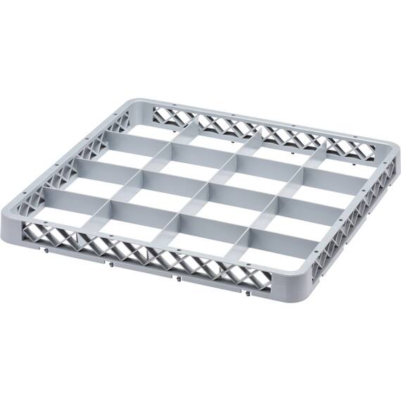 Stalgast Aufsatzrand für Spülkorb 500x500 mm, 16 Fächer
