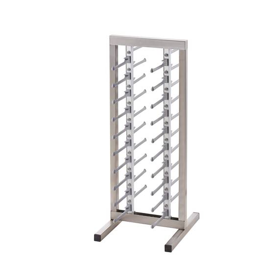 Tellerregal für bis zu 20 Teller, freistehend