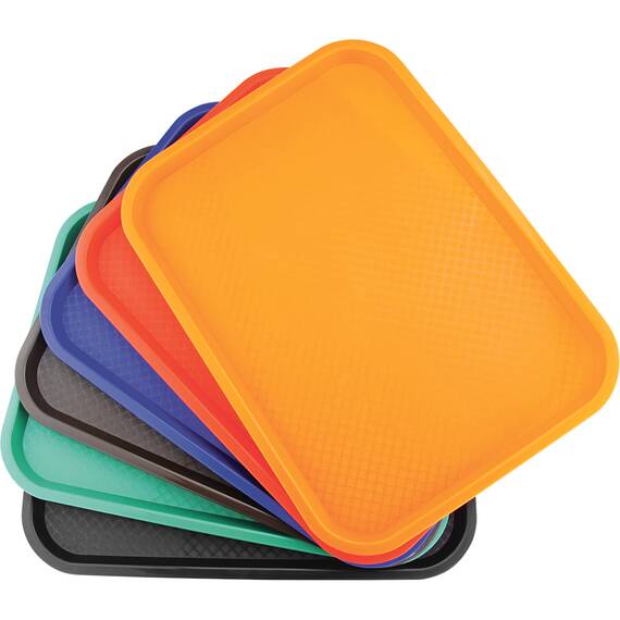 Fast Food Tablett 300 x 400 mm, braun