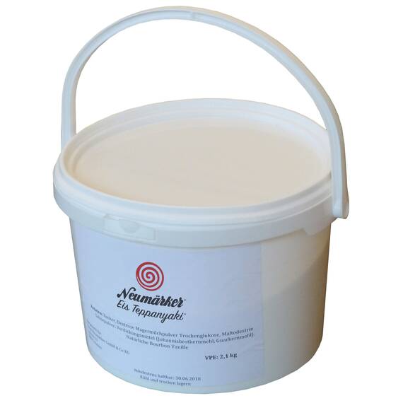 Neumärker Eis Teppanyaki Ready-Mix Eimer à 2,1 kg