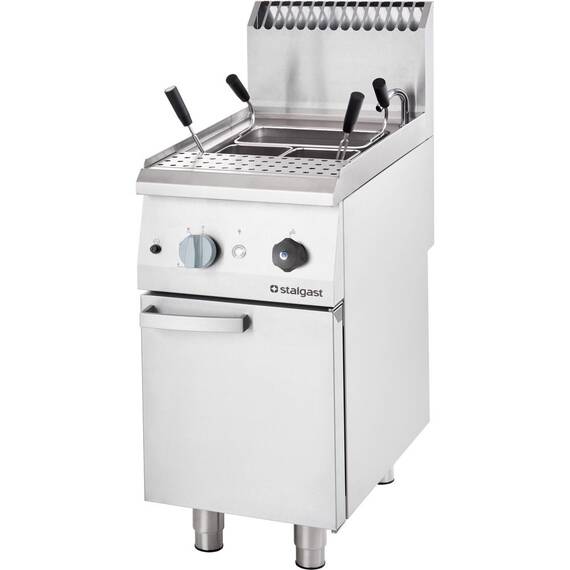 Stalgast Edelstahl Gas-Nudelkocher aus der Serie 700 ND, 400 mm