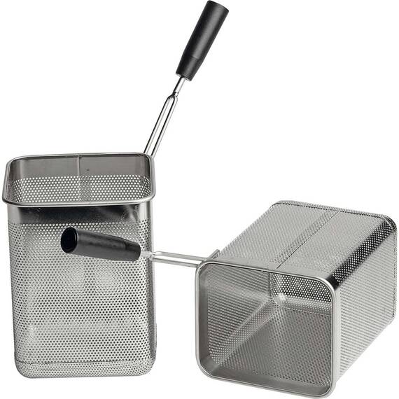 Stalgast Edelstahl Nudelkorb GN 1/6, 2er Pack