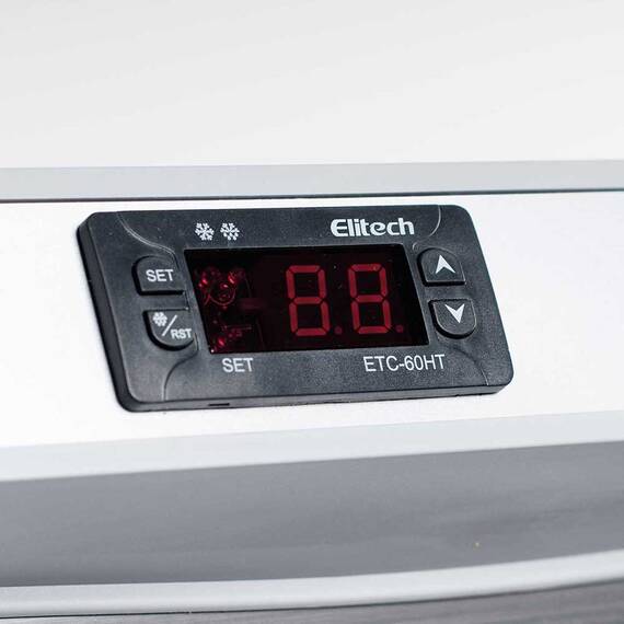 Stalgast Edelstahl Lagertiefkülschrank VT66E, 258 Liter