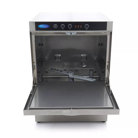 Maxima Geschirrspüler mit Klarspülmitteldosier & Reinigerdosier und Ablaufpumpe 400V, Anschluss: 400 V, Bild 3