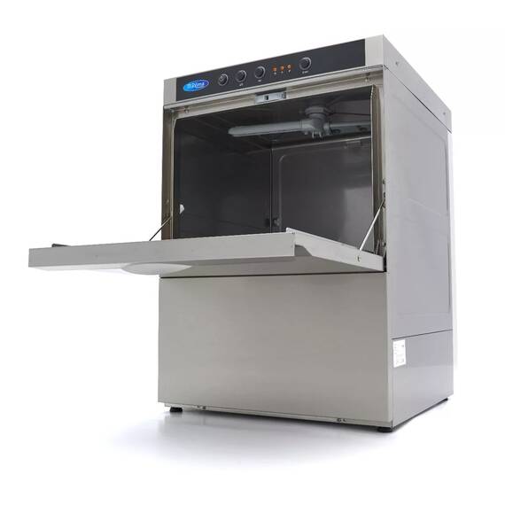 Maxima Geschirrspüler mit Klarspülmitteldosier & Reinigerdosier und Ablaufpumpe 400V, Anschluss: 400 V, Bild 2