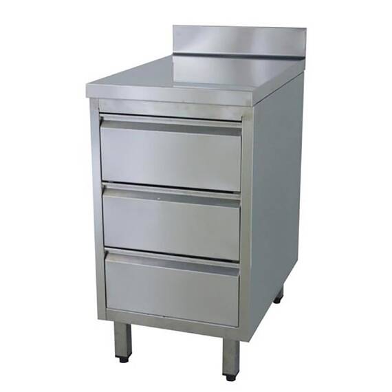 Vaiotec Easyline Schubladenschrank 600 mit 3 Schubladen inkl. Aufkantung